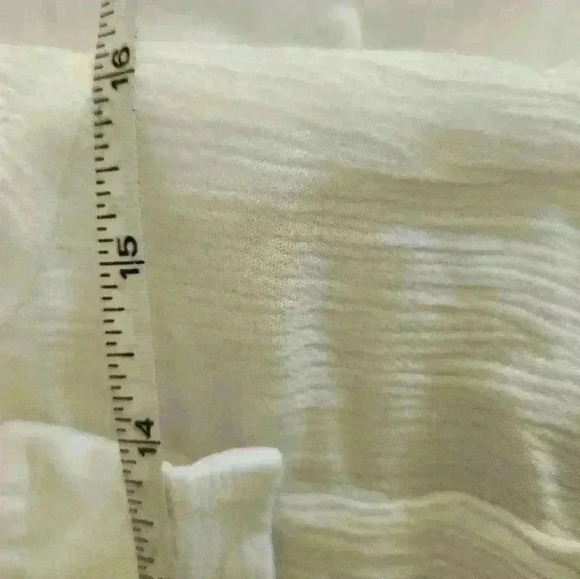 L'AGENCE White Crepe Maxi Dress Side Slit Button Up Sash cream Cardigan duster - Picture 9 of 12